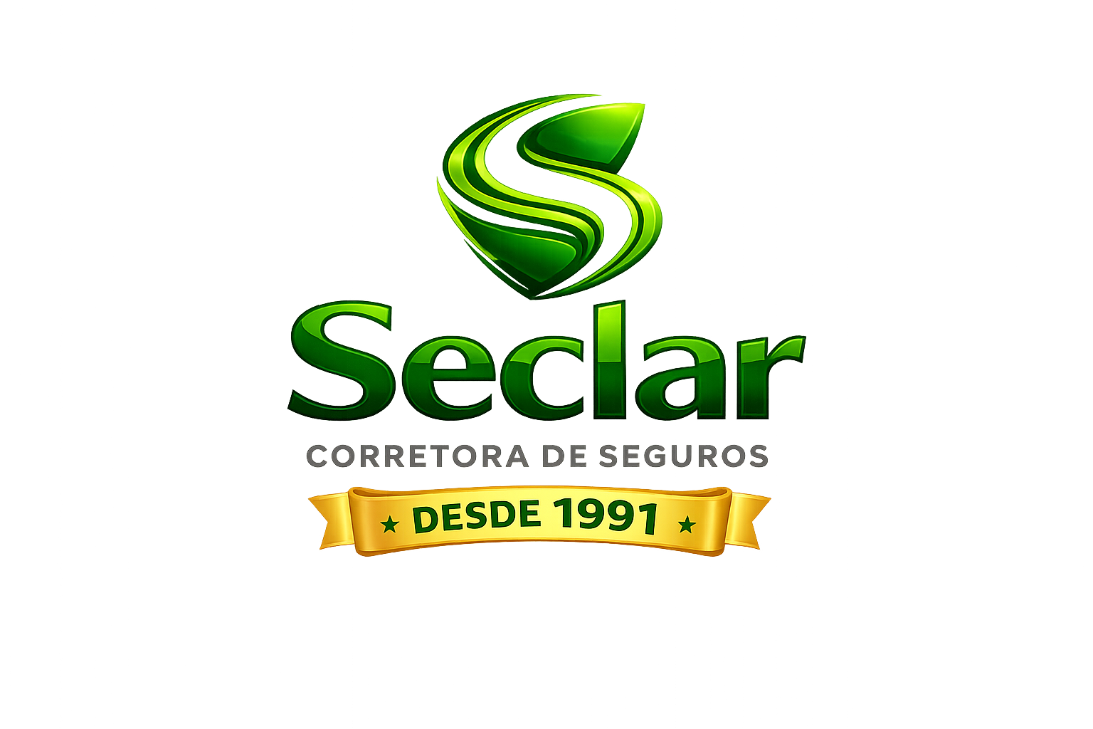 Logotipo Seclar Corretora de Seguros — Niterói RJ